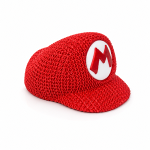 Mario Knit Hat 3D Printed Collectible