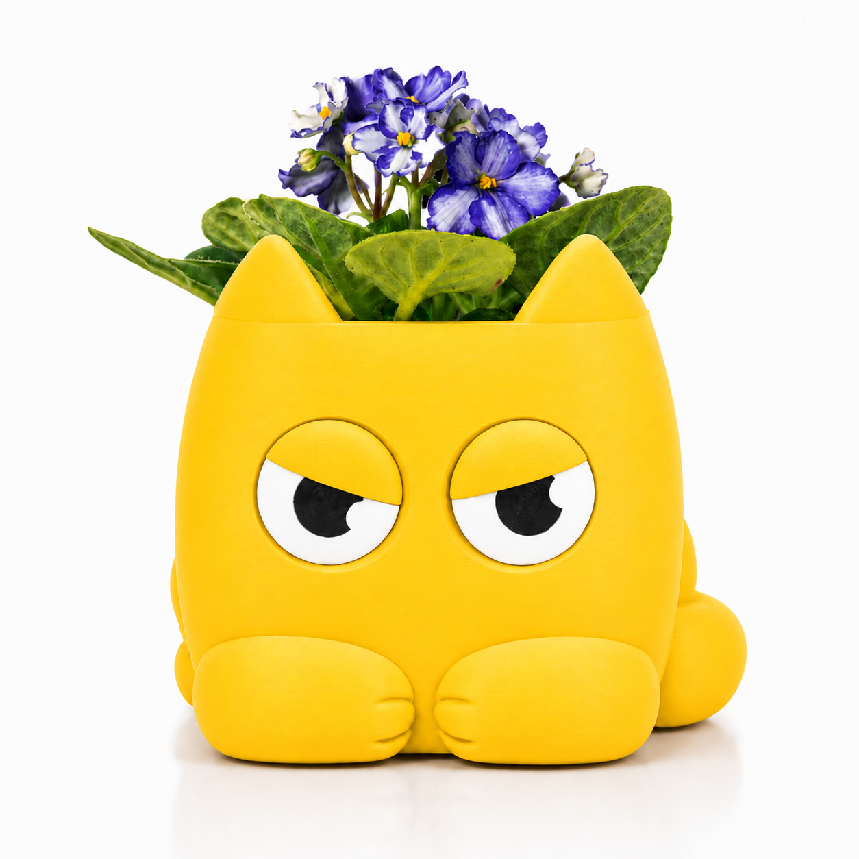 Grumpy Kitty Planter - Image 3