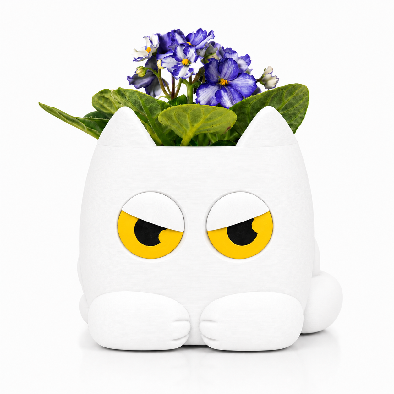 Grumpy Kitty Planter - Image 5
